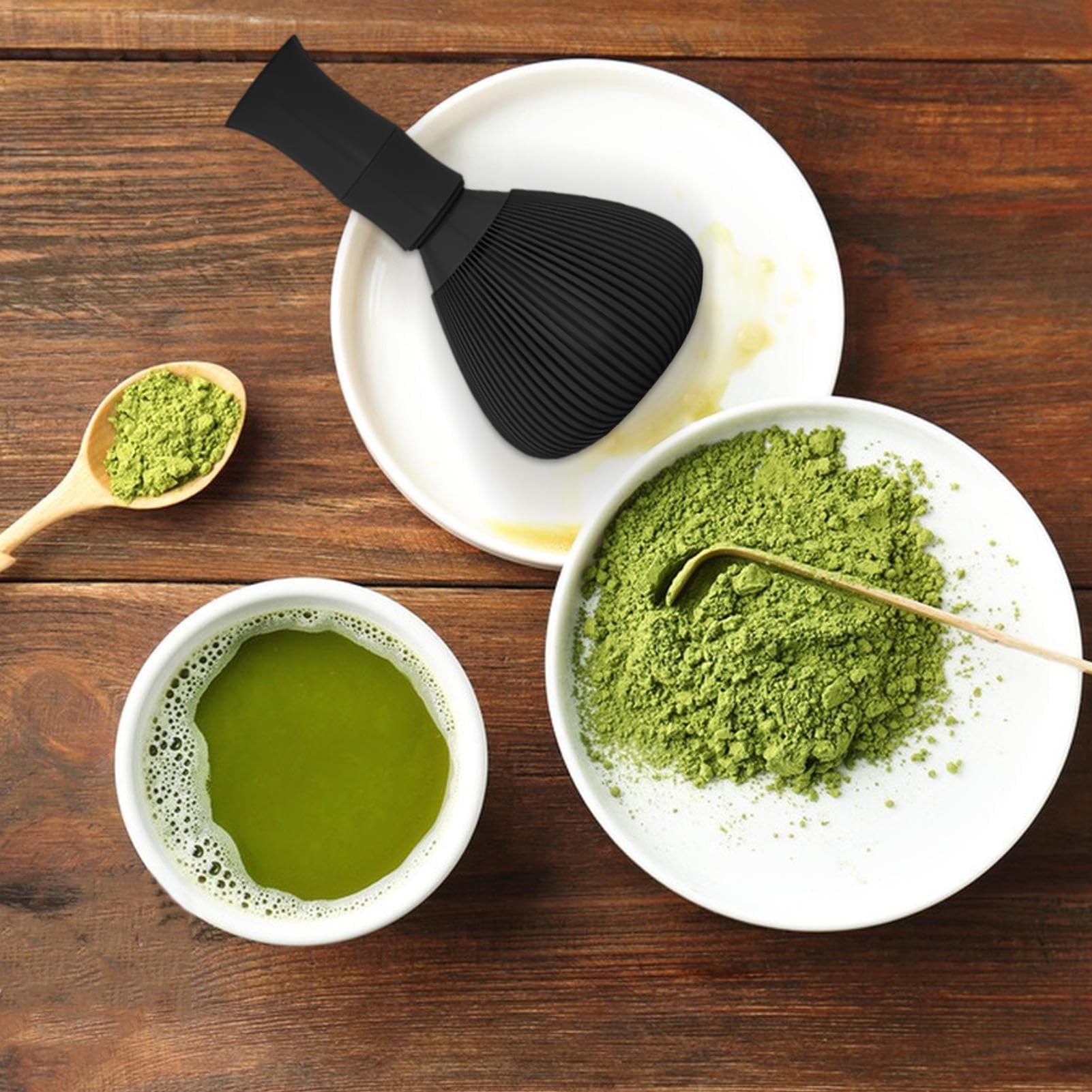 Fouet à Matcha Traditionnel En Bambou - 80 Dents - Pour Cérémonie Du Thé Japonais - Accessoire Cuisine Réutilisable