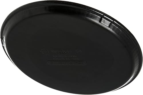 Miniatura 6 de Carlisle FoodService Products CFS 1100GR2004 Griptite - Bandeja redonda para servir 2, 11 pulgadas, color negro (paquete de 12)