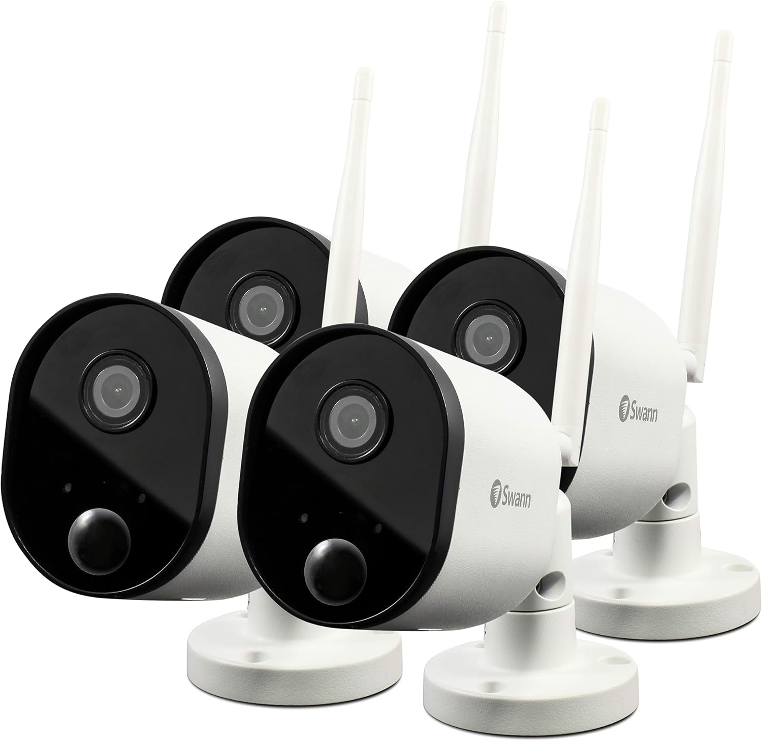 Hottest Sales Swann Outdoor Home Security IP Camera, 1080p Wifi Surveillance Cam, IP66 Weatherproof Rating, Night Vision, Heat & Motion Sensor, Wi-Fi Alexa + Google, SWWHD-OUTCAMPK4, White, Model:SWWHD-OUTCAMPK4-US One-Day Sale: Up to 50% Off Swann Outdoor Home Security IP Camera, 1080p Wifi Surveillance Cam, IP66 Weatherproof Rating, Night Vision, Heat & Motion Sensor, Wi-Fi Alexa + Google, SWWHD-OUTCAMPK4, White, Model:SWWHD-OUTCAMPK4-US