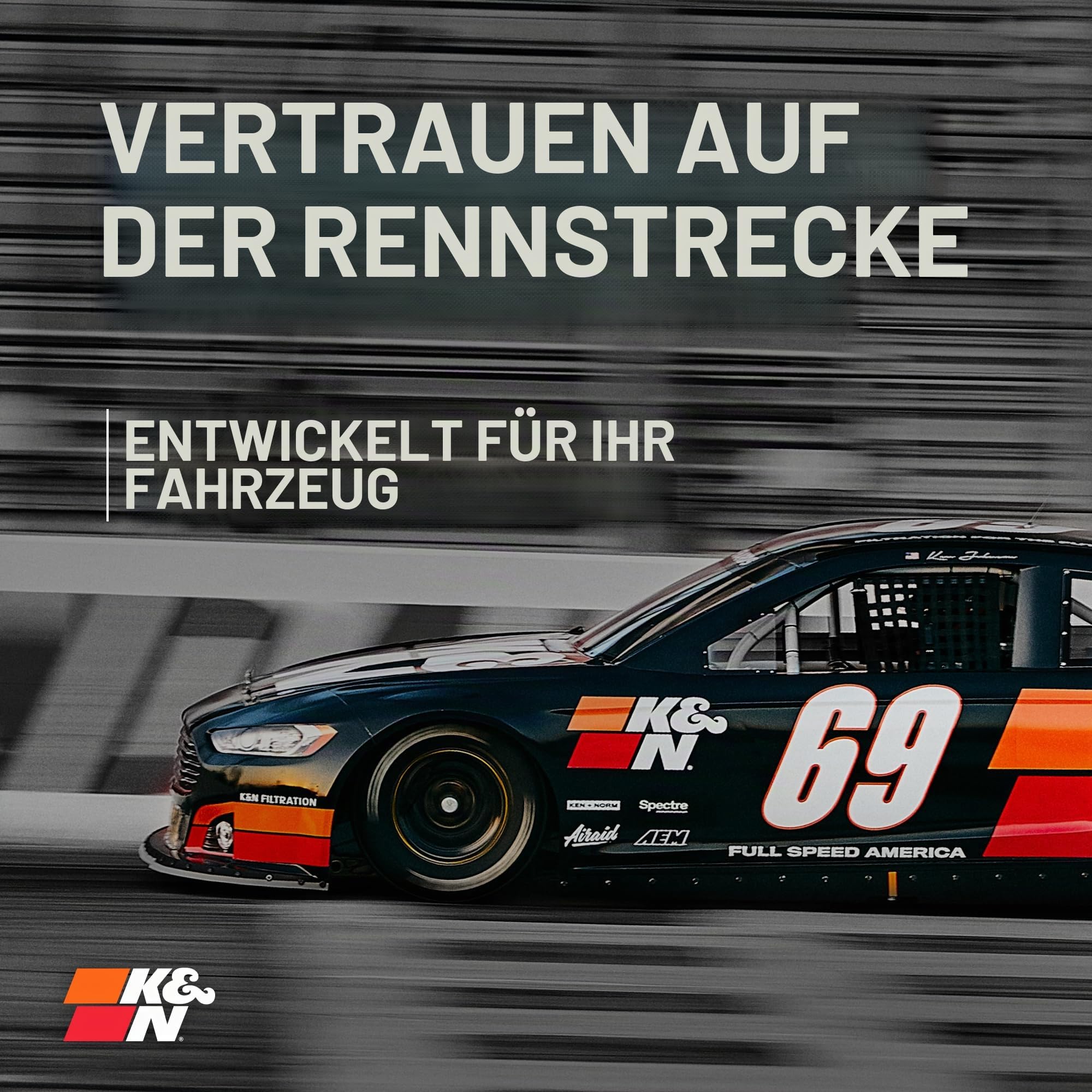K&N Tauschluftfilter kompatibel mit Audi A4 (B9) 1.4 & 2.0 inkl. Allroad & Quattro / A5 2.0 F5 / Q5 / S4 249&252PS 2015- (E-0646)