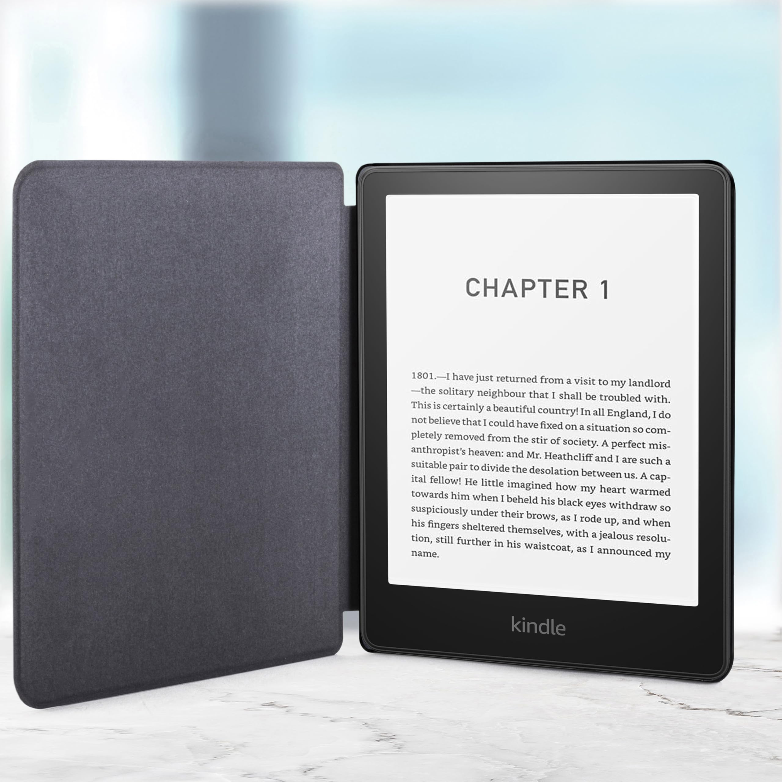 Forefront Cases Custodia Amazon Kindle Paperwhite 7" 2024 16 GB e Signature Edition 32 GB Colorsoft - Oro Rosa - Sottile Leggero Protettiva Auto Svegliati Sonno Cover