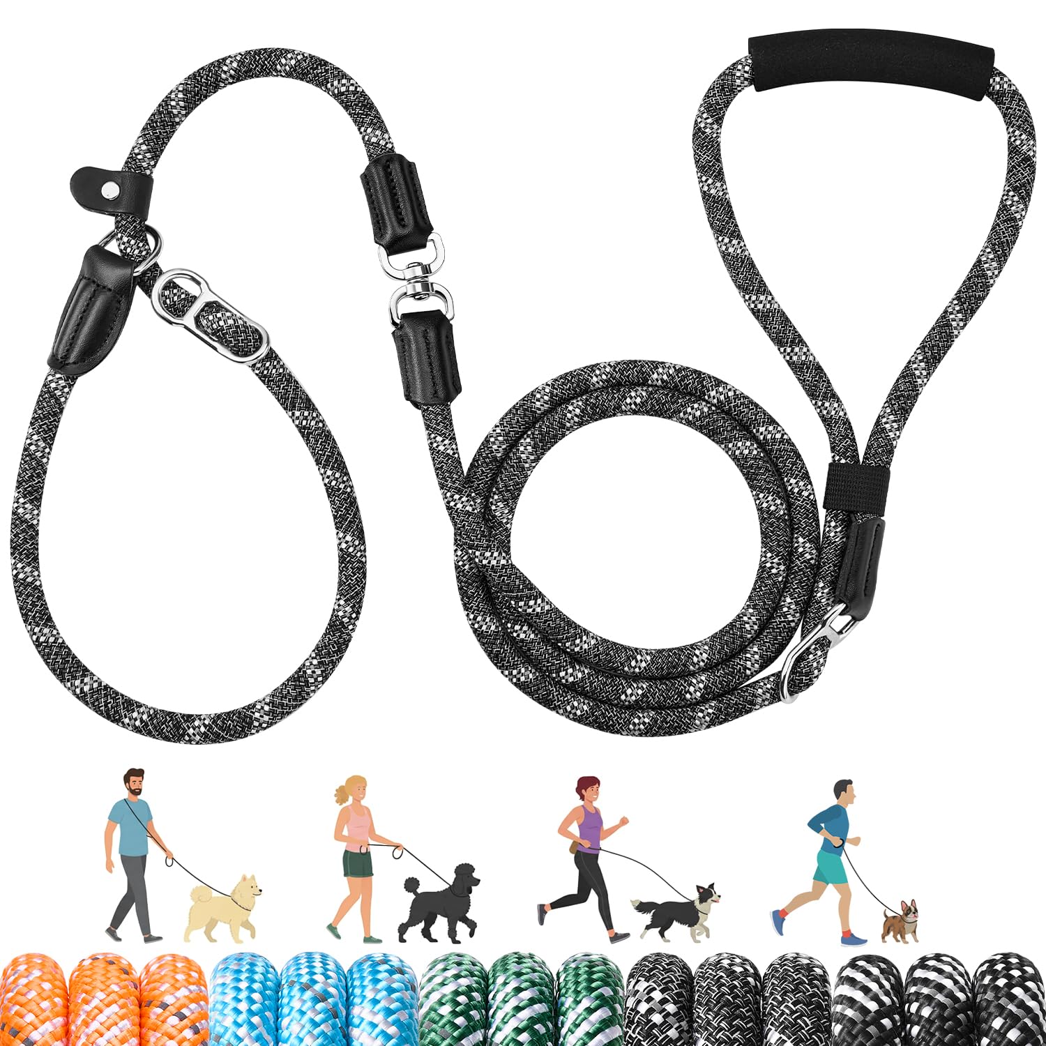 Photo 1 of Lukovee No Pull Training Slip Lead Dog Leash