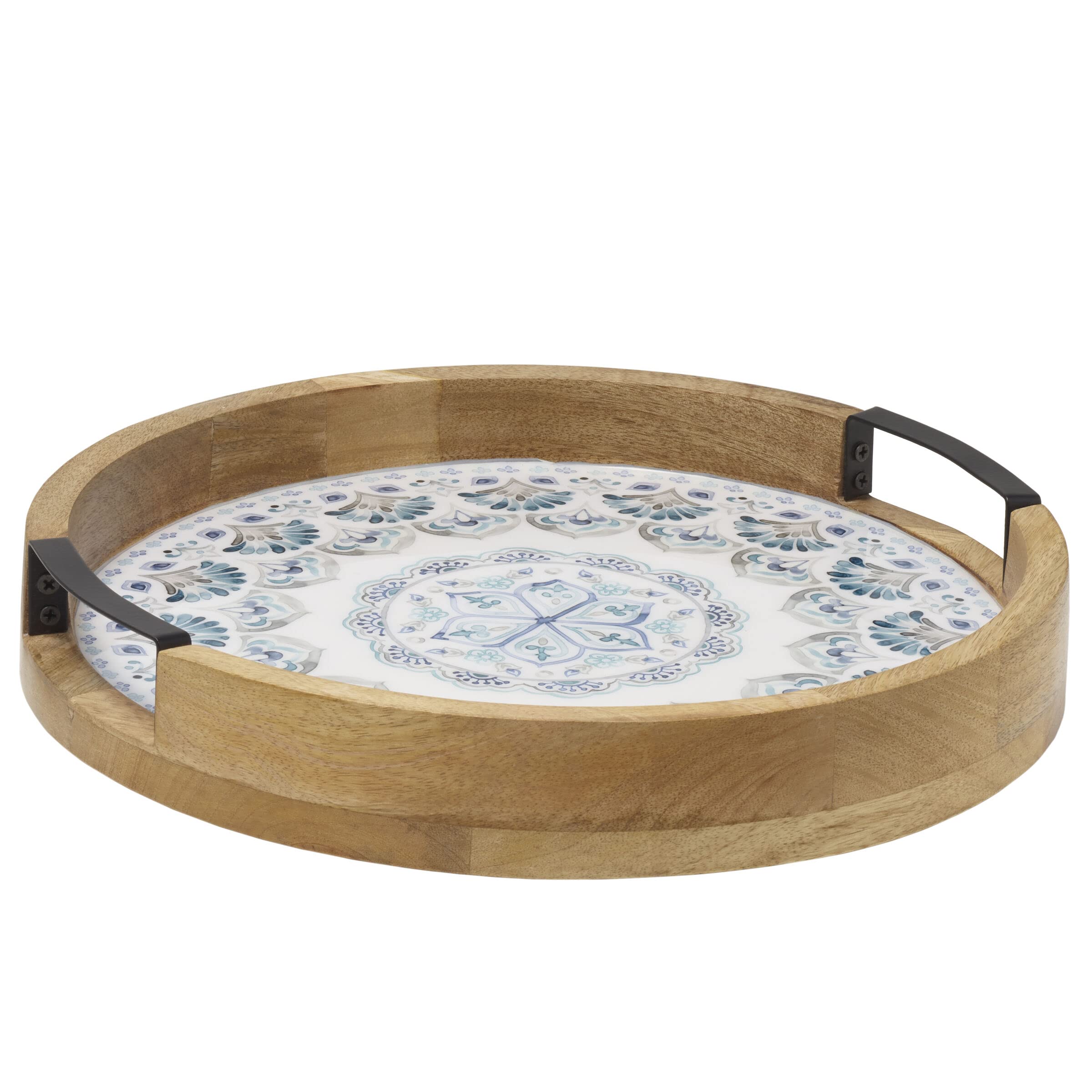 Gourmet Basics by Mikasa Addison Lazy Susan Serving Tray, 14-Inch