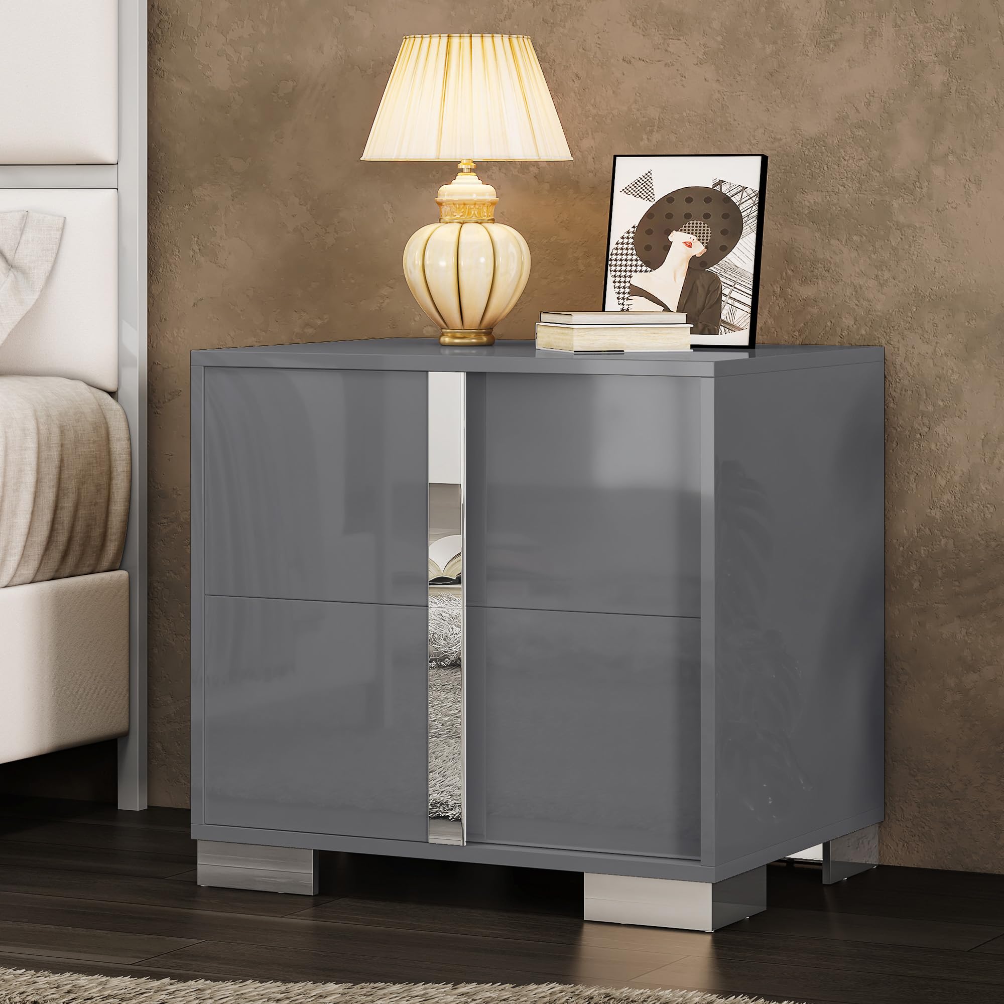 AMERLIFE Modern Nightstand