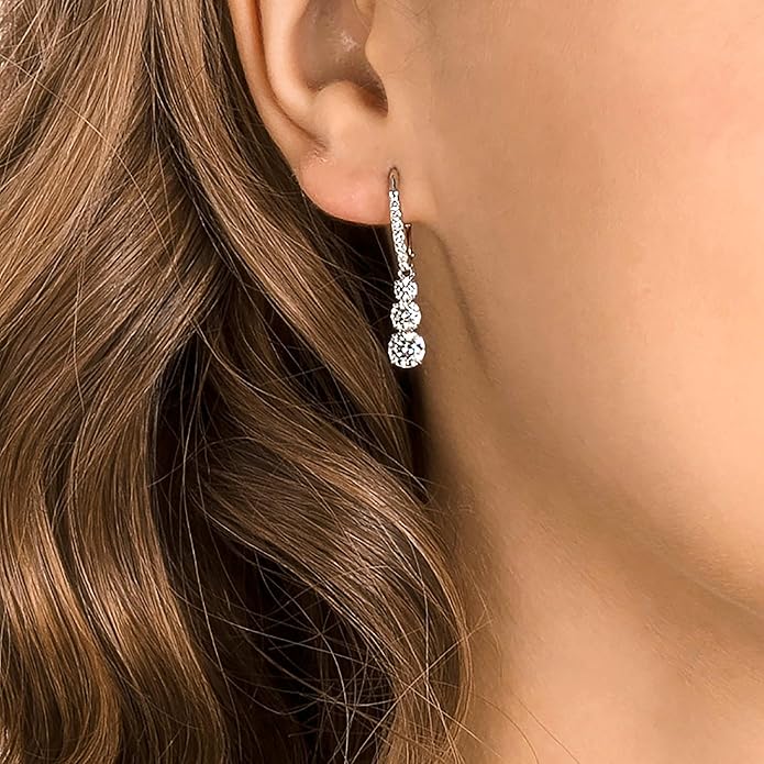 Swarovski Stilla Collection Drop Earrings 2