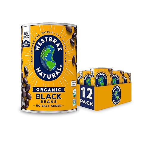 Westbrae - Frijoles negros orgánicos (25 onzas)