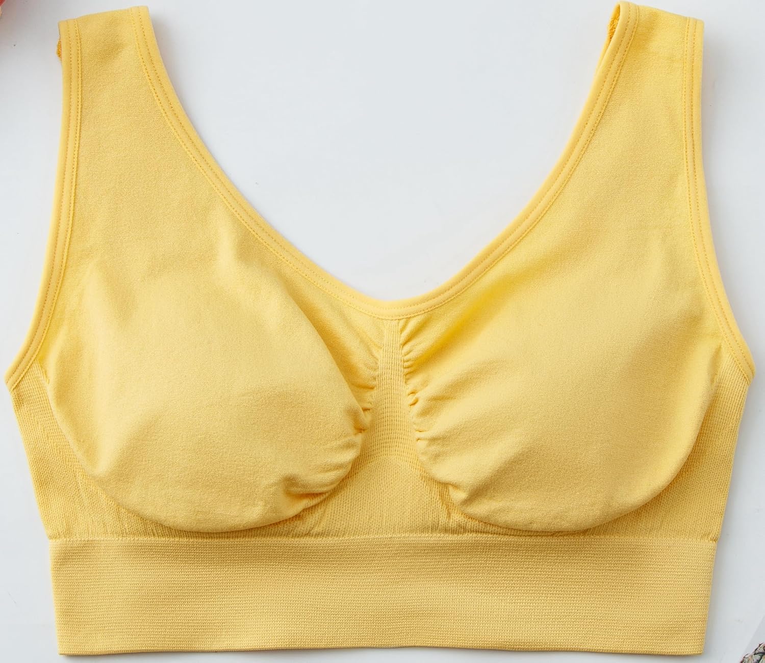 Hiking Gril Women's Comfort Wirefree Bralette Unpadded Sleep Yoga Bra - Image 4