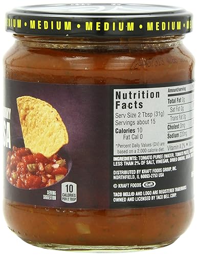 Miniatura 2 de Taco campana mediana gruesa gruesa salsa gruesa, 1.43oz