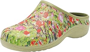 Backdoorshoes Waterproof Premium Garden Clog Shoes for Women with Arch Support