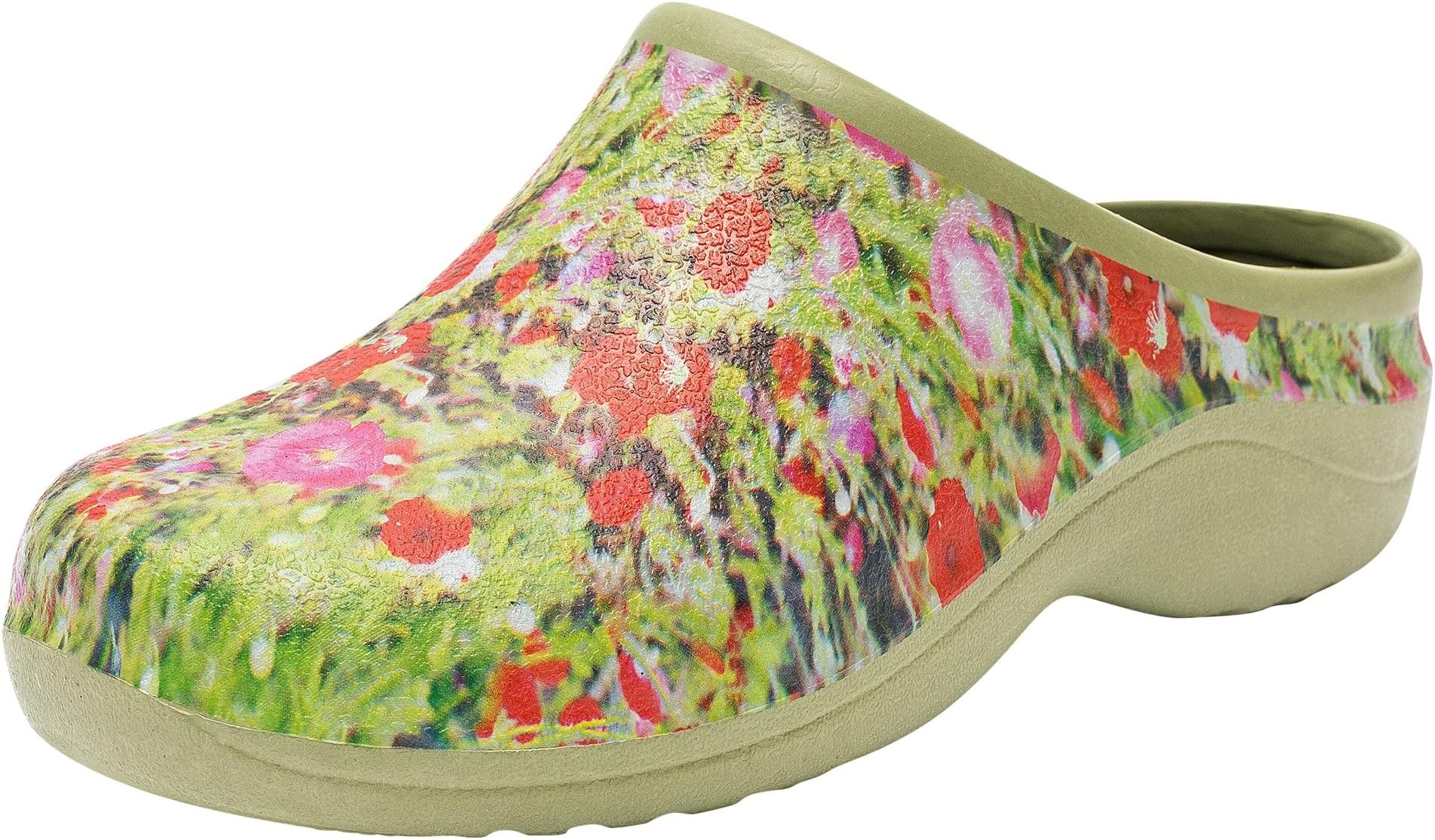 Womens Comfortable Slip On Garden Clogs Shoes