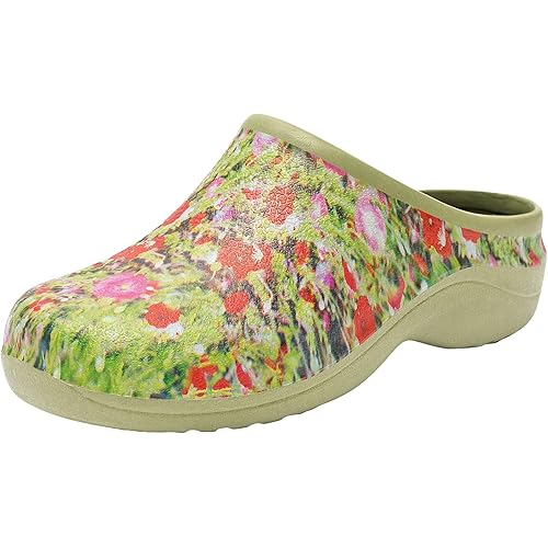 Waterproof Premium Garden Clog Shoes for Women with Arch Support