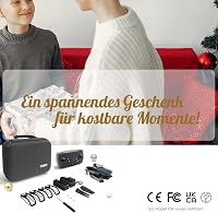 CHUBORY F89 Összecsukható Drón Kefenélküli Motorral - 40+ Perc Repülési Idő, 4K HD Kamera, 120° Látószög, Követő Mód, 2 Akkumulátor, Hordtás 6