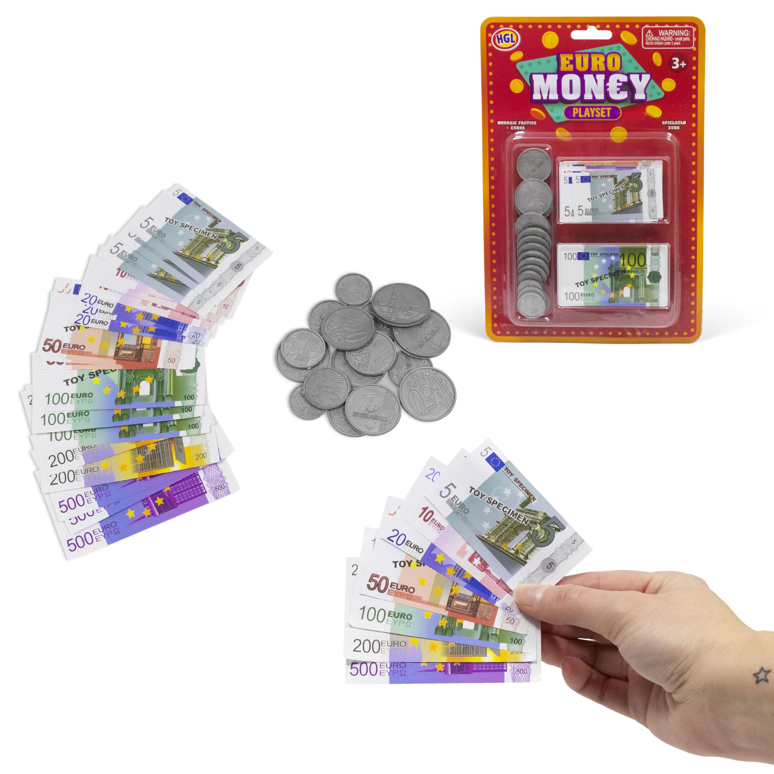 SV21664 Pieniądze, różne wzory i kolory, jeden rozmiar