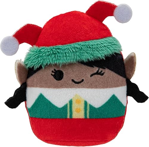 Miniatura 25 de Squishville by The Original Squishmallows - Calendario navideño – 24 peluches festivos exclusivos de 2 pulgadas – Juguetes de temporada para niños y