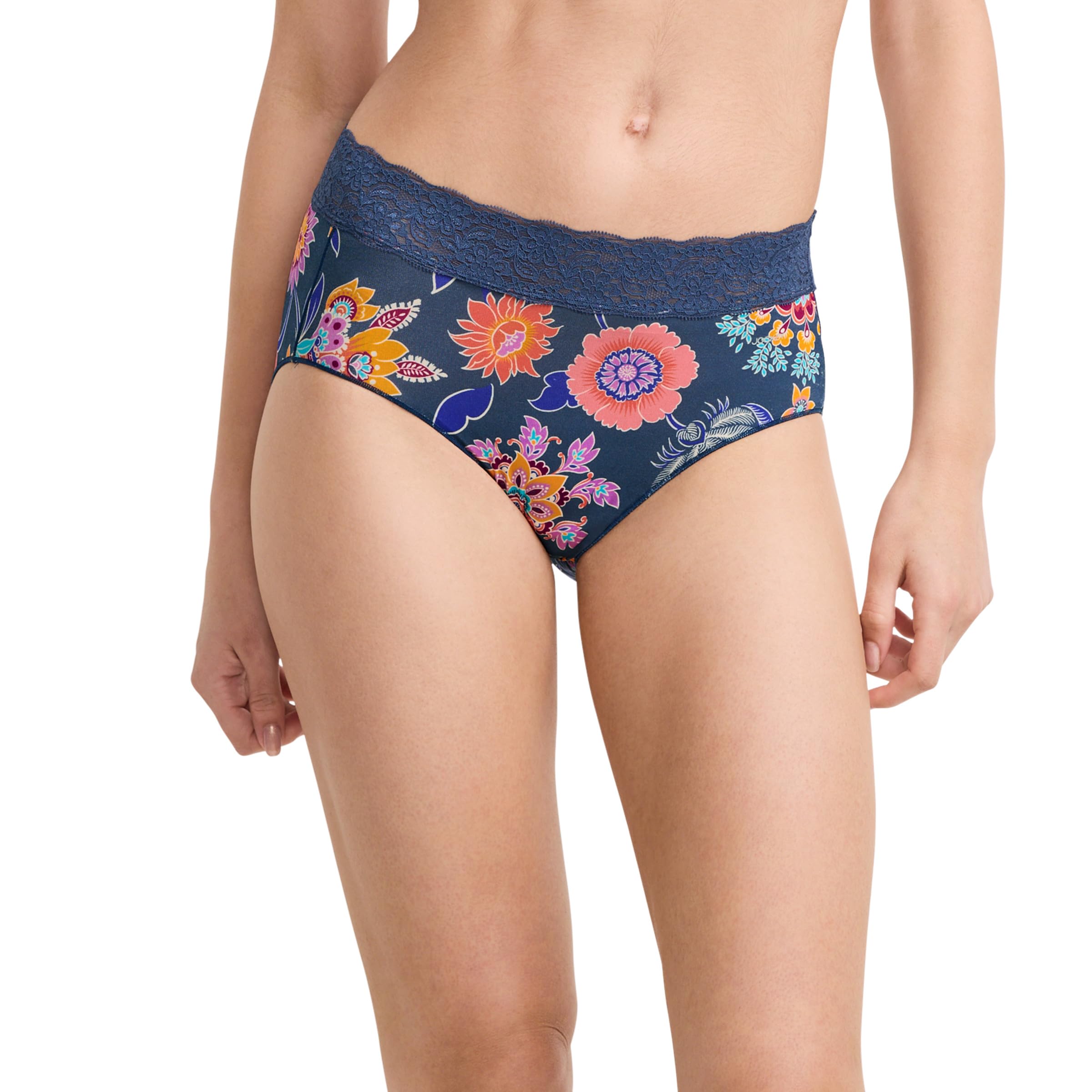 Jockey Women's Underwear No Panty Line Promise Tactel Lace Hip Brief