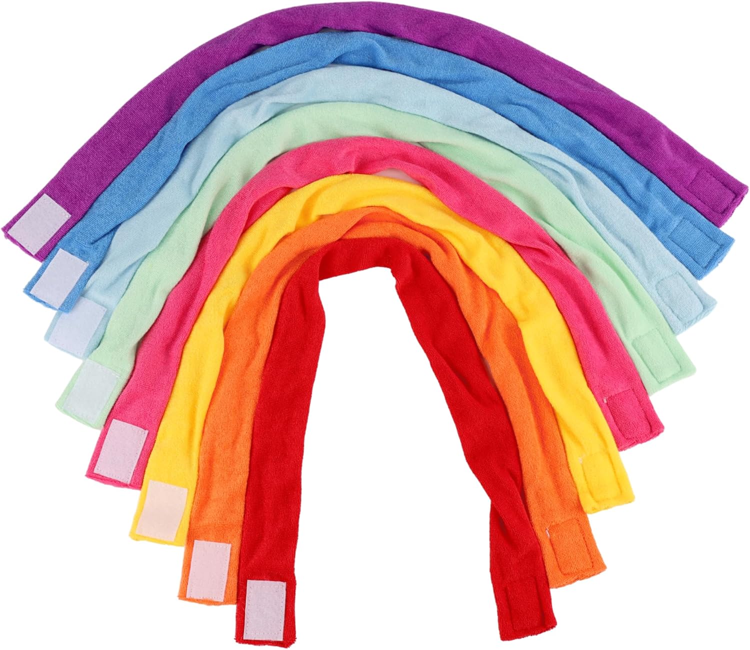 8 Pack Fabric Chewy Necklaces,...