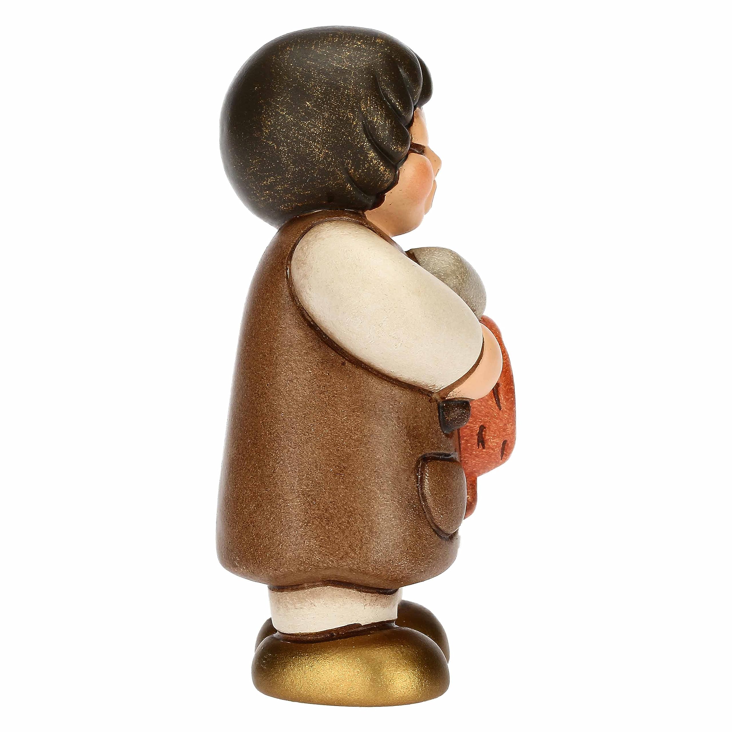 THUN Banco Delle Pentole In Ceramica Per Presepe - Decorazione Natalizia Handmade