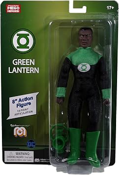 Mego DC Comics Green Lantern 8" Action Figure Multicolor