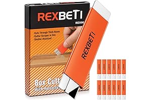 REXBETI 12 Pack Box Cutter: The Essential Tool for Smooth Cutting