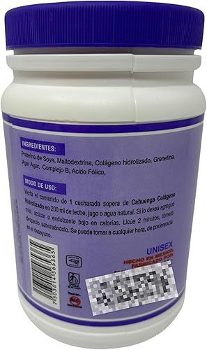 Miniatura 3 de CAHUENGA - Colágeno hidrolizado en polvo 17.64 oz - Proteína sin sabor para cabello, piel, uñas y articulaciones - Keto y sin gluten - Colageno