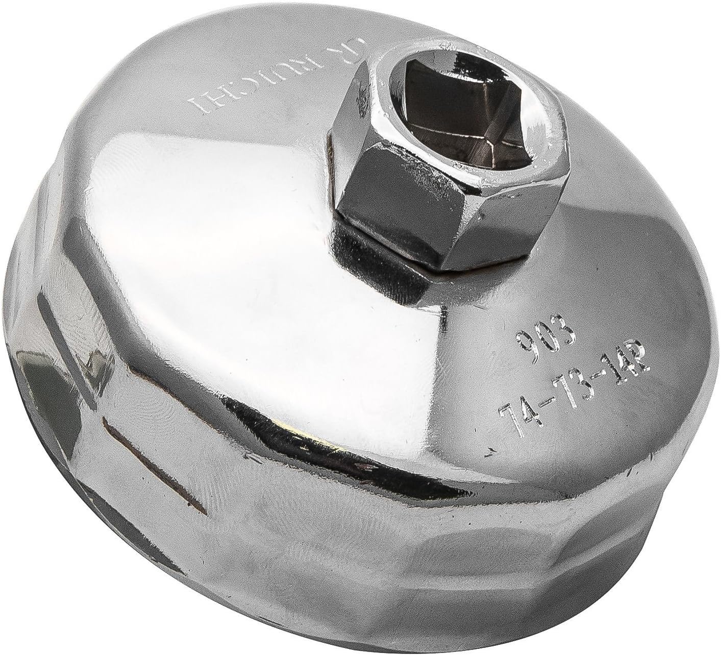 Maso Oil Filter Wrenches 74mm 14 Flutes Aluminum Oil Filter Wrench