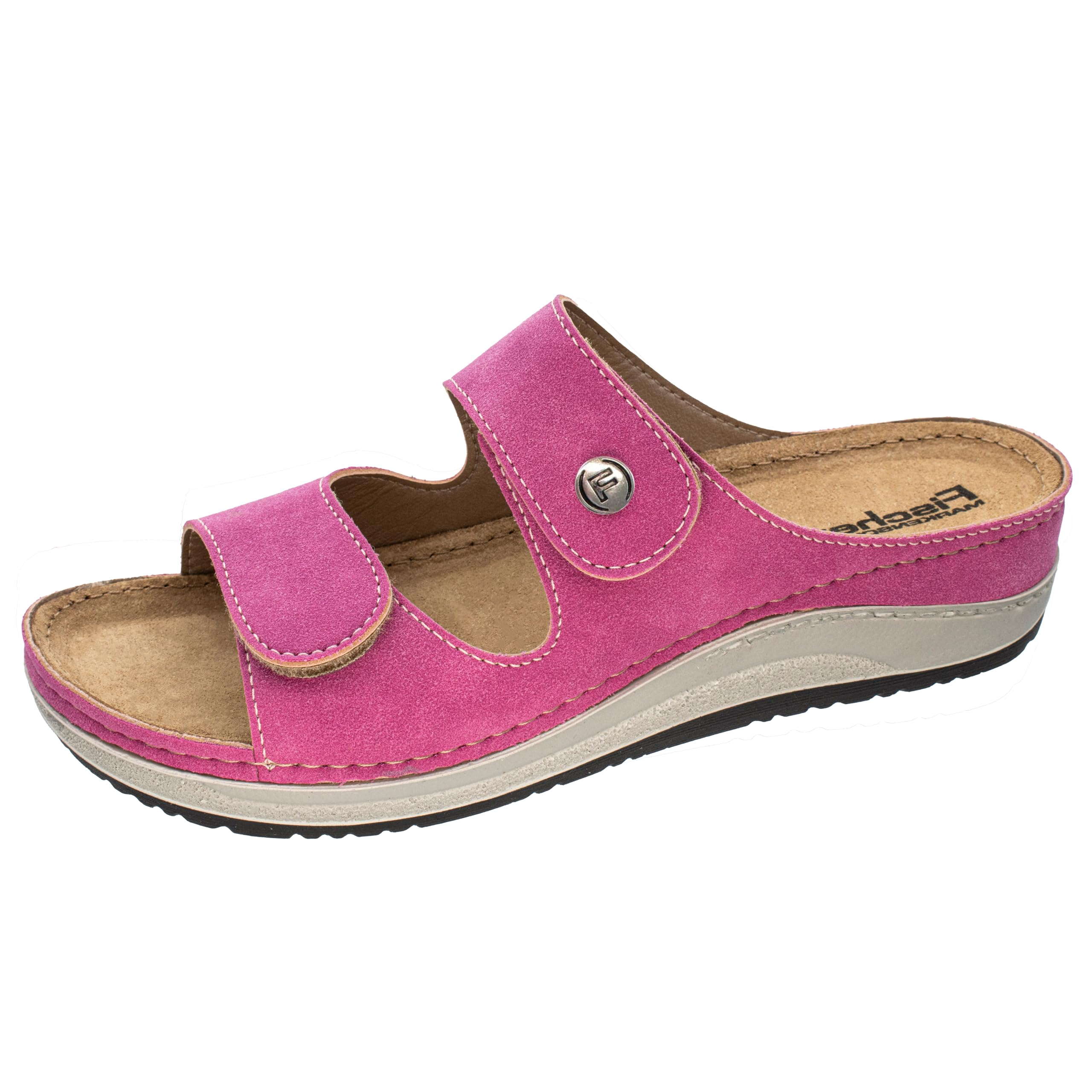 Fischer Women's Jessica Loafer Flat, Pink, 7.5 UK