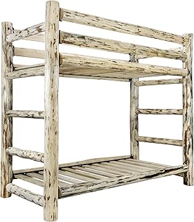 Montana Collection Twin/Twin Bunk Bed, Ready to Finish