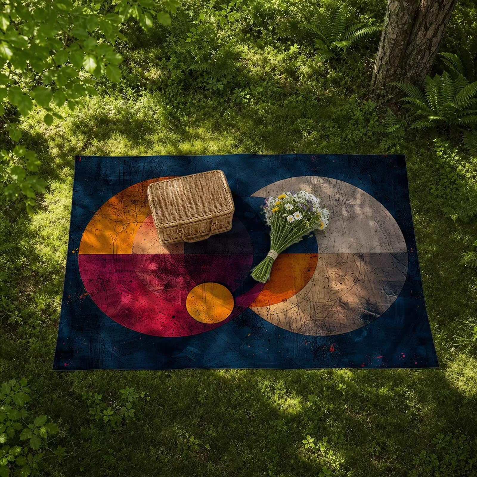 Toalla Playa Grande 220x160 Vacaciones Accesorios Viaje, Toalla Playa Redondo Suave Cómodo Secado Rápido, Sencillez Toallas Baño Grandes 160 x 220cm para Yoga Fitness Natación Sauna Baño XTLS-2206