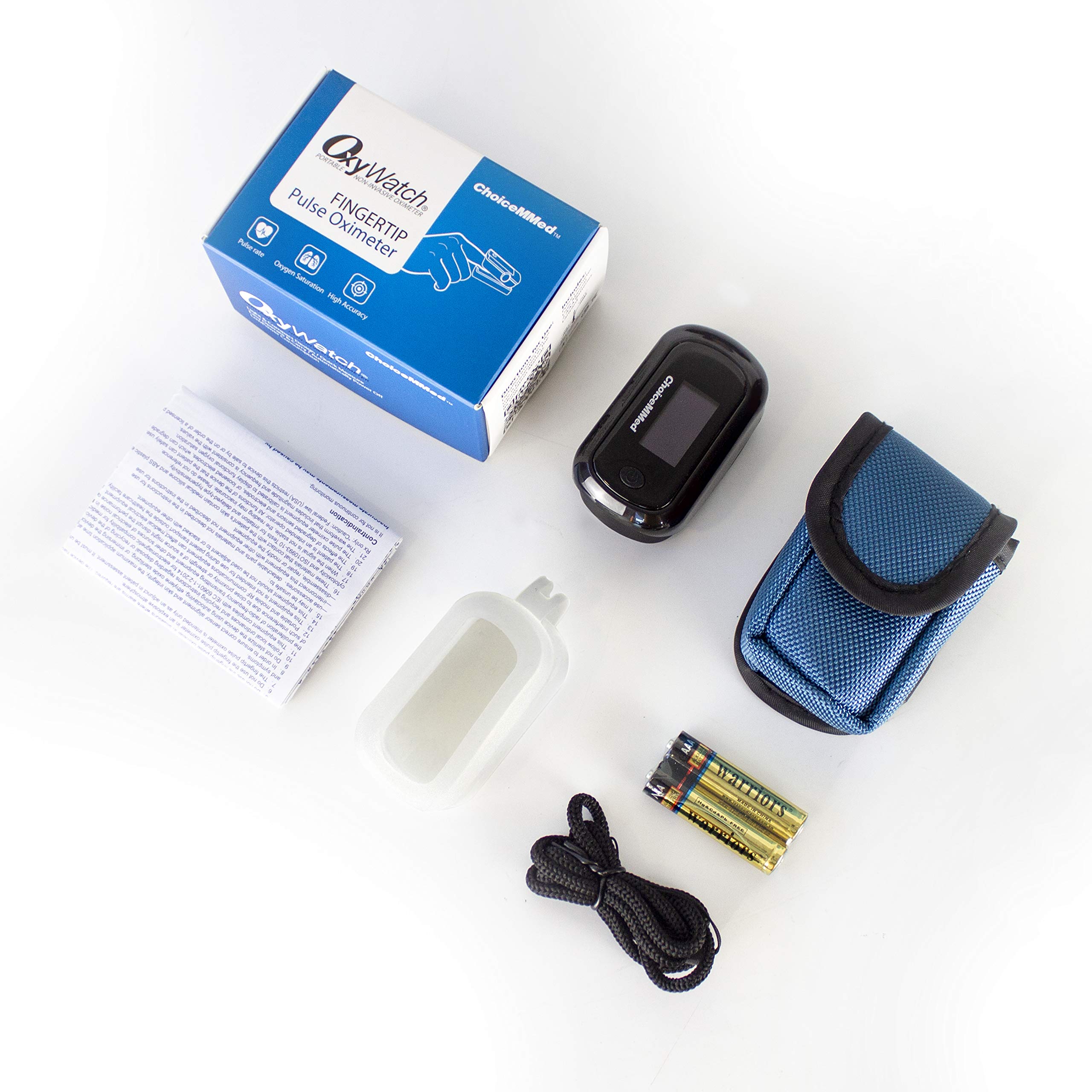 Oxymètre de pouls portable, Doigt, Professionnel pour spo2, Saturomètre, Fréquence cardiaque, Écran oled, Noir
