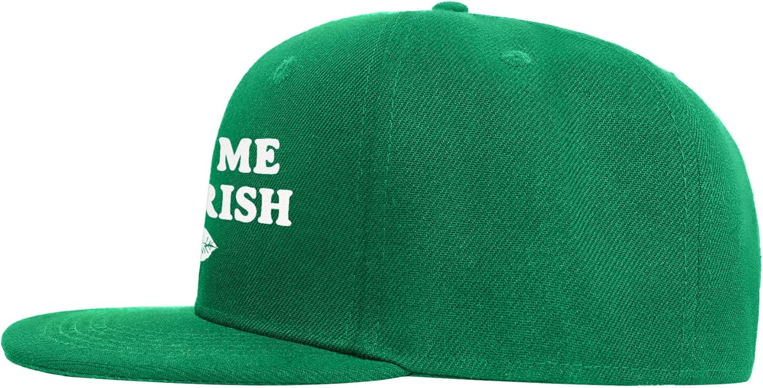 St Patricks Day Snapback Hats for Women Men - Green St. Patricks Hats Perfect for Parade Party - Gifts Ideal
