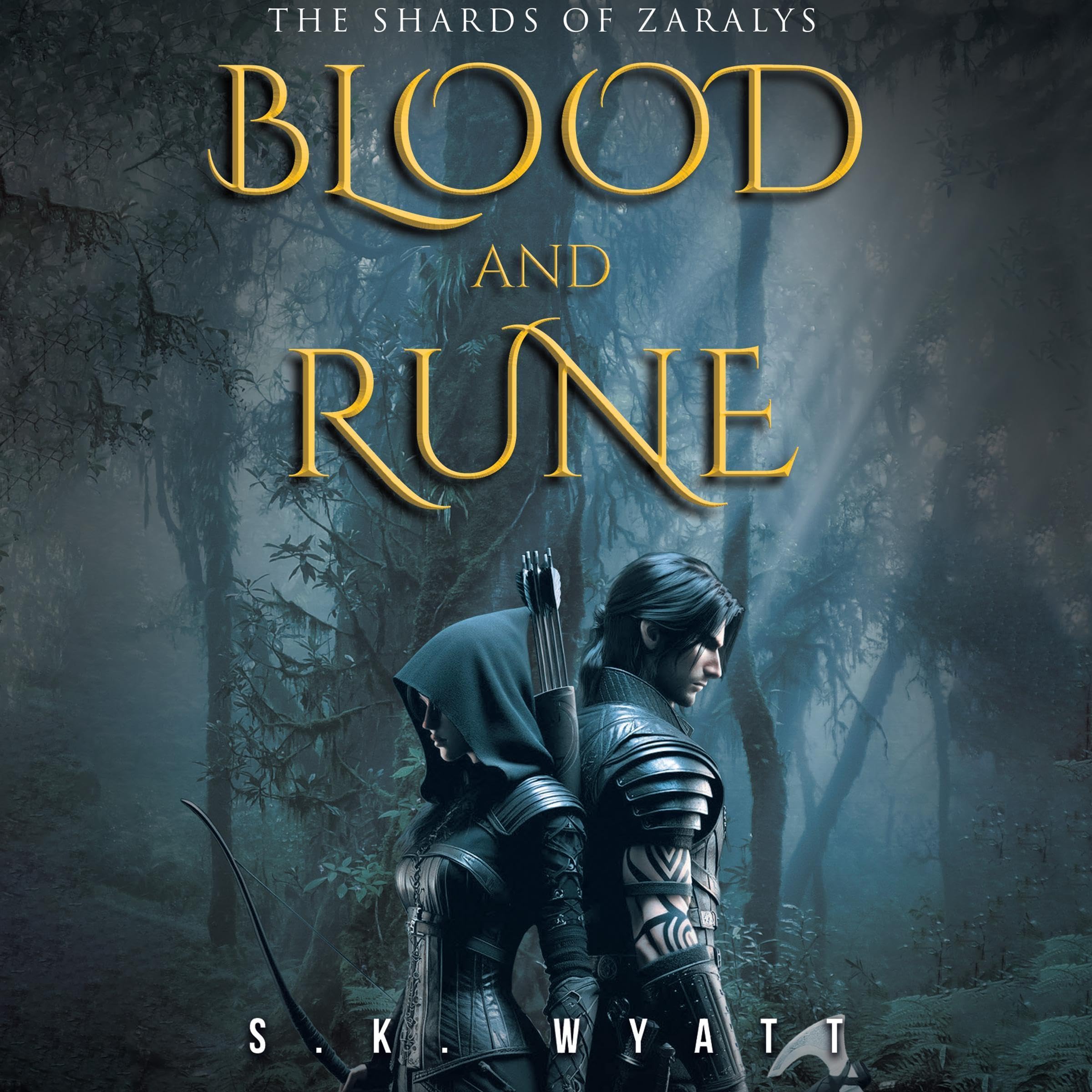 Cover art for Blood and Rune