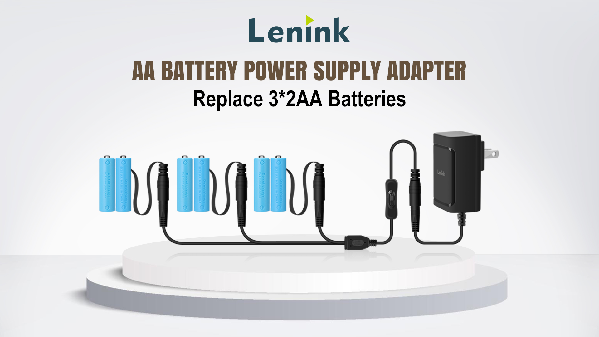 Amazon.com : Lenink 1 to 3 AC Power Supply Adapter Kit with On/Off