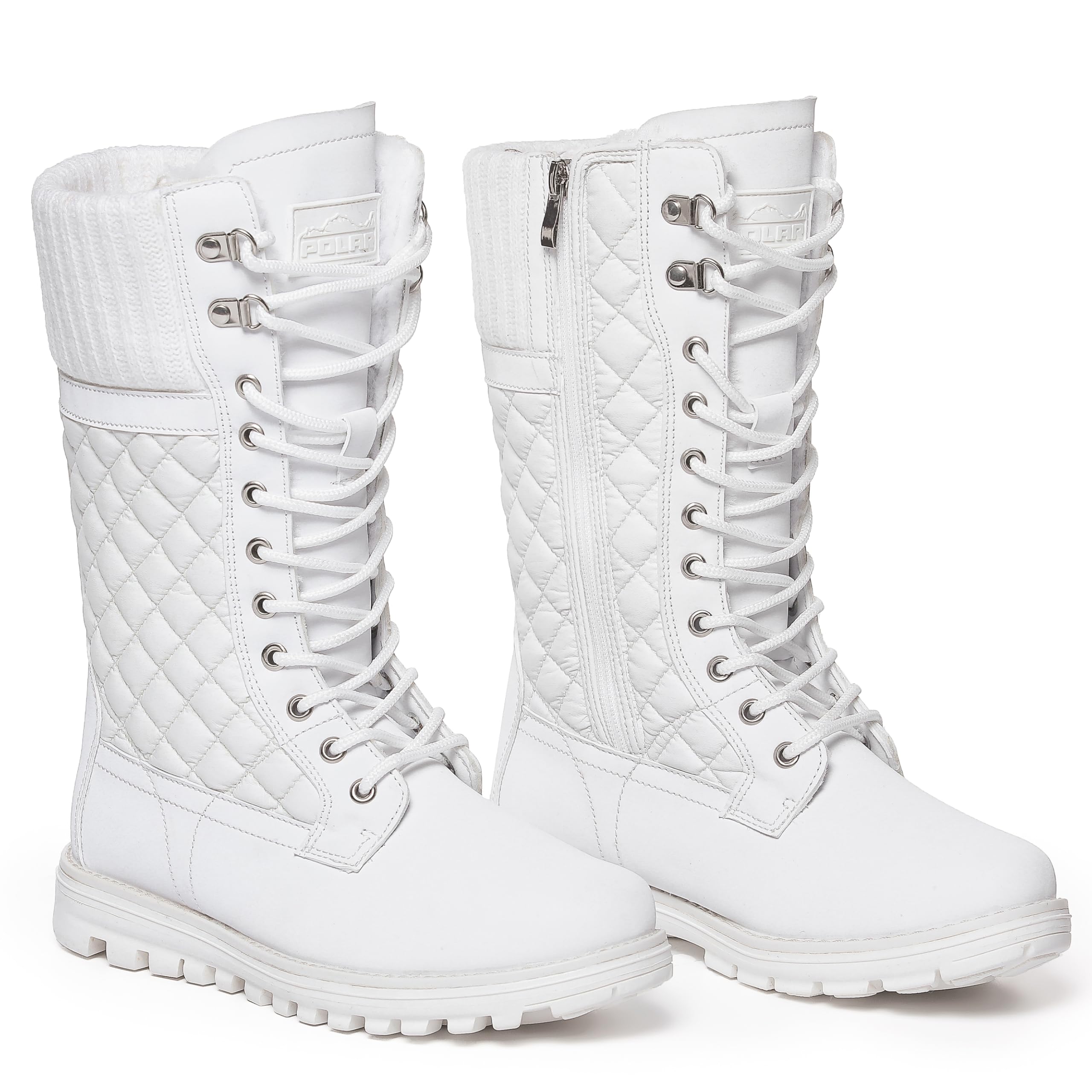 Polar Womens Snow Durable Outdoor Thermal Winter Warm Waterproof Mid Calf Boot - UK5/EU38