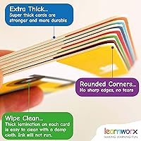 Vista 6 de Spanish Flash Cards for Kids & Toddlers - 101 Cards - 202 Sides - Learn with Me - Objects, Numbers & Play Games - Great Value, Fun Learning and