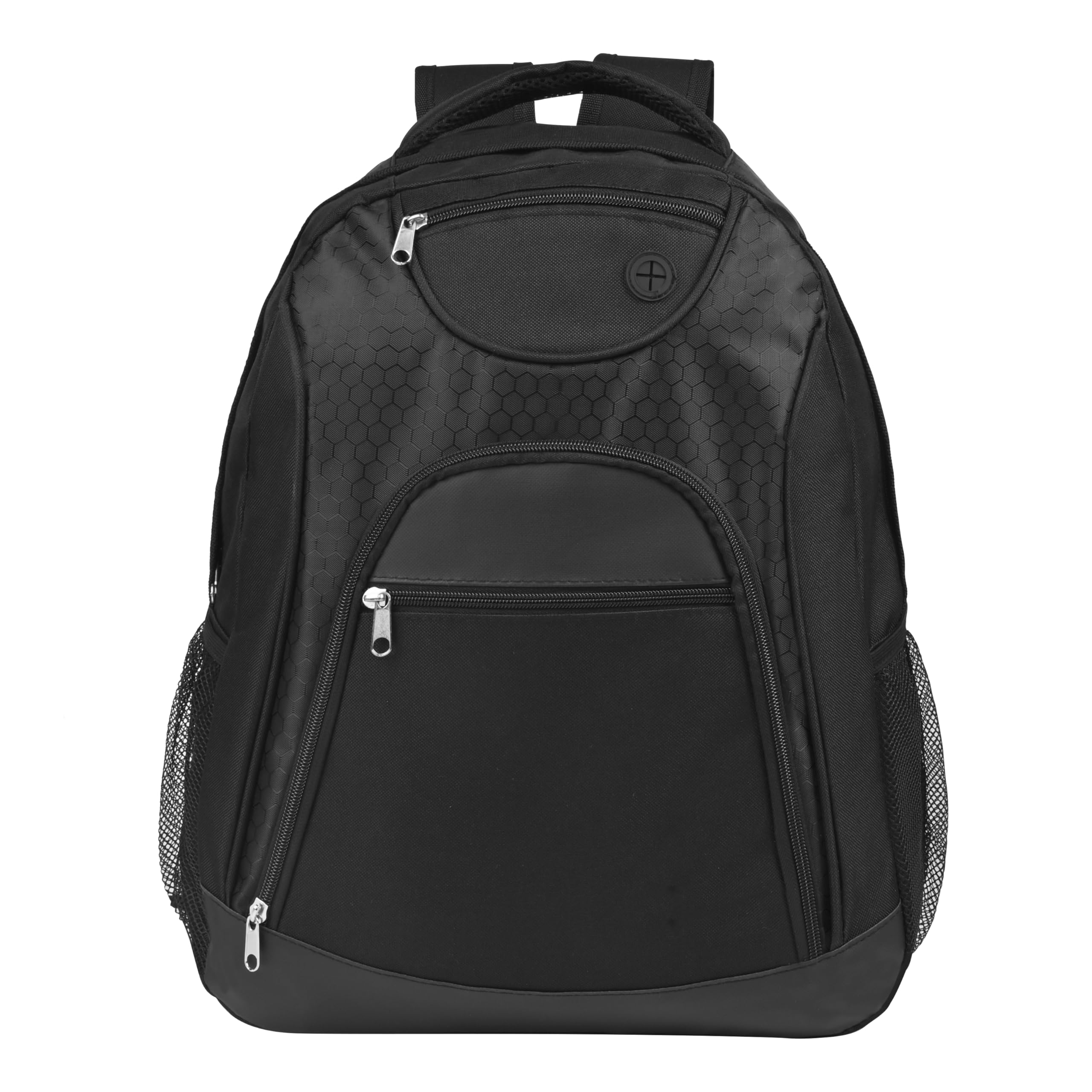 jomparisBlack School Backpack Casual Daypack for Boys Girls Students Large Laptop Rucksack School Bag for Students Men Women
