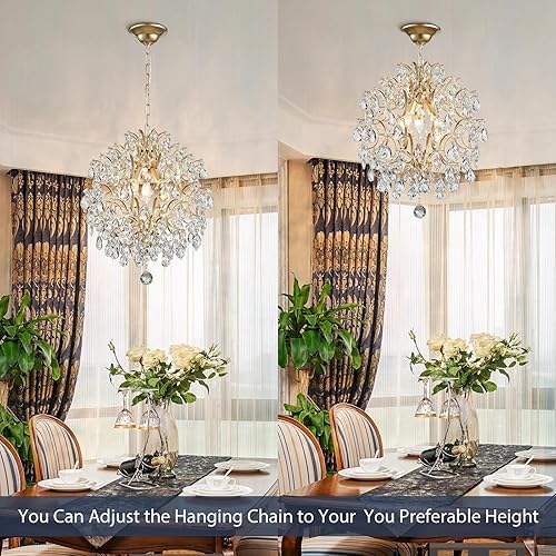 Vista 91 de Bestier - Lámpara colgante de cristal Cromado