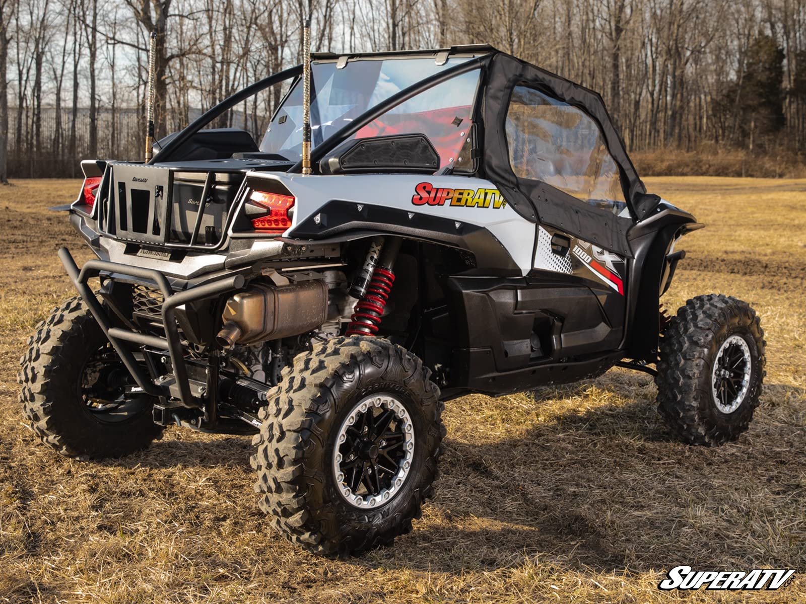 Amazon.com: SuperATV Primal Soft Cab Enclosure Upper Doors