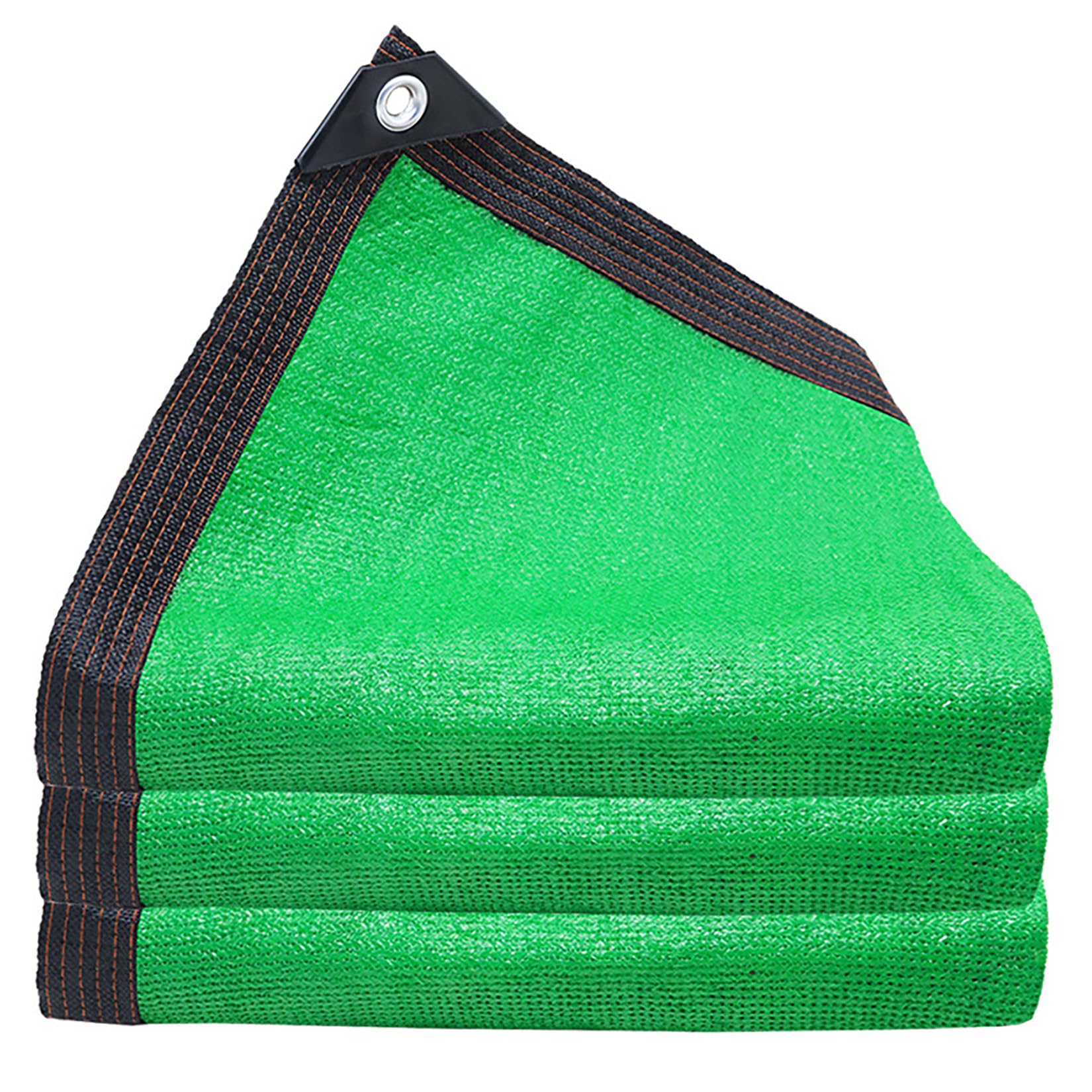 Green e - Toldo de protección UV con ojales, 80 % de bloqueo, transpirable, para invernadero, piscina de jardín, 8 x 11 m