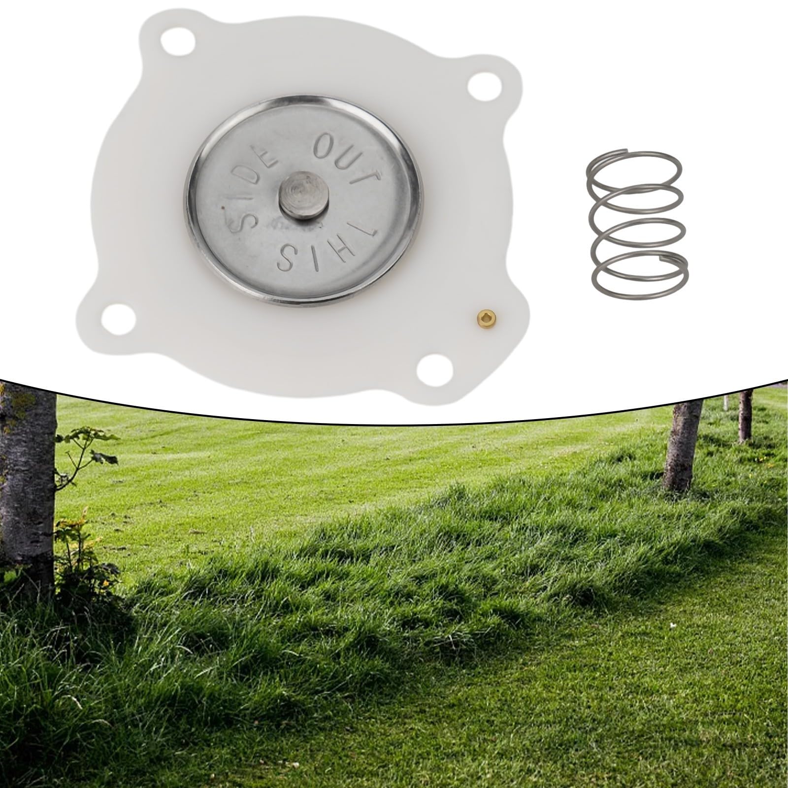 Membran-Reparatur-Set für ASCO-Pulsventile, kompatibel mit C113443 C113444 (C113444), 2-teilig