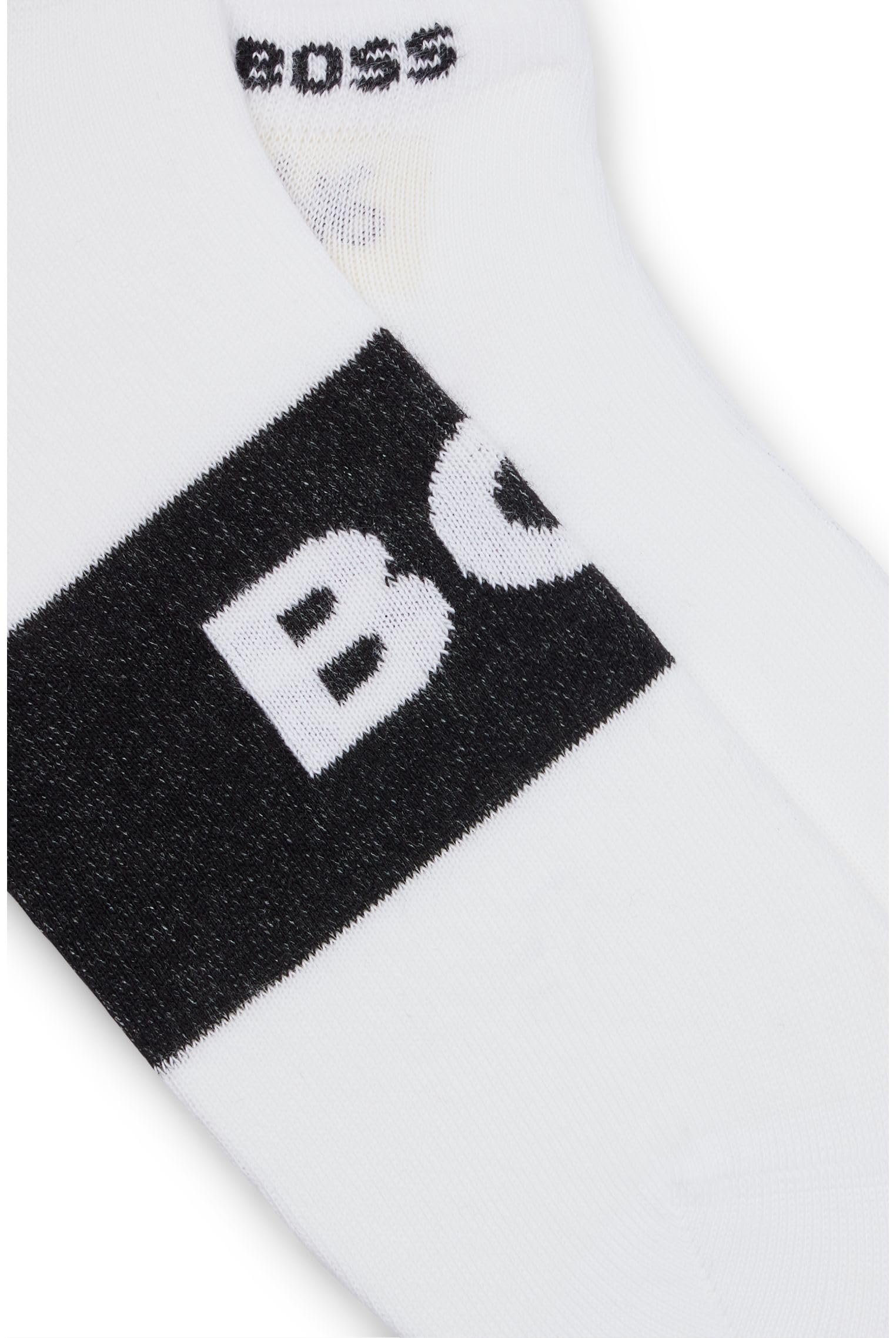 BOSS Skarpety męskie (2 sztuki), Biały 100, 43-45 EU