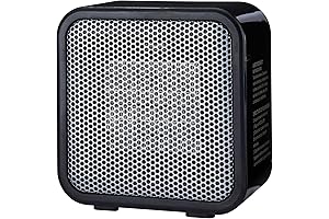 Amazon Basics 500-Watt Ceramic Low Voltage Space Heater