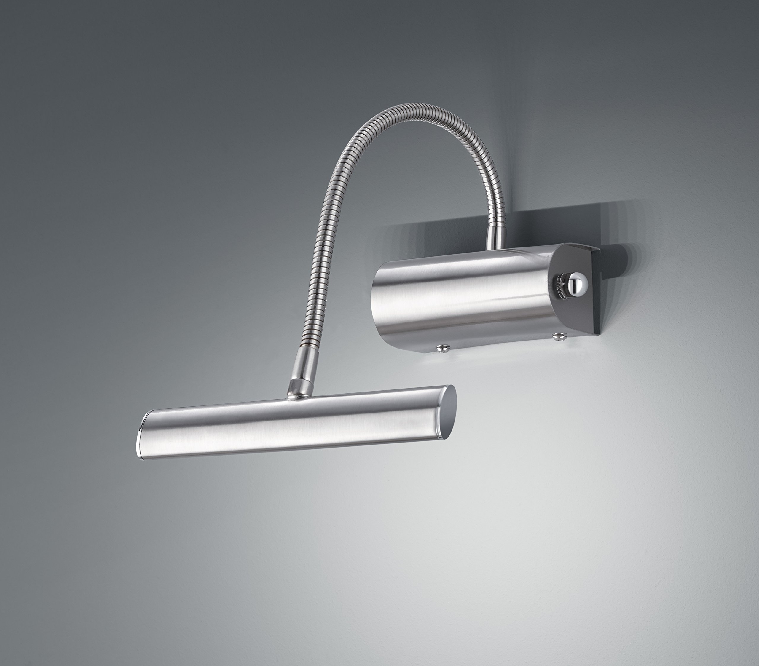 Trio 279770107 Curtis Lampada a LED da Parete, in Nichel Opaco