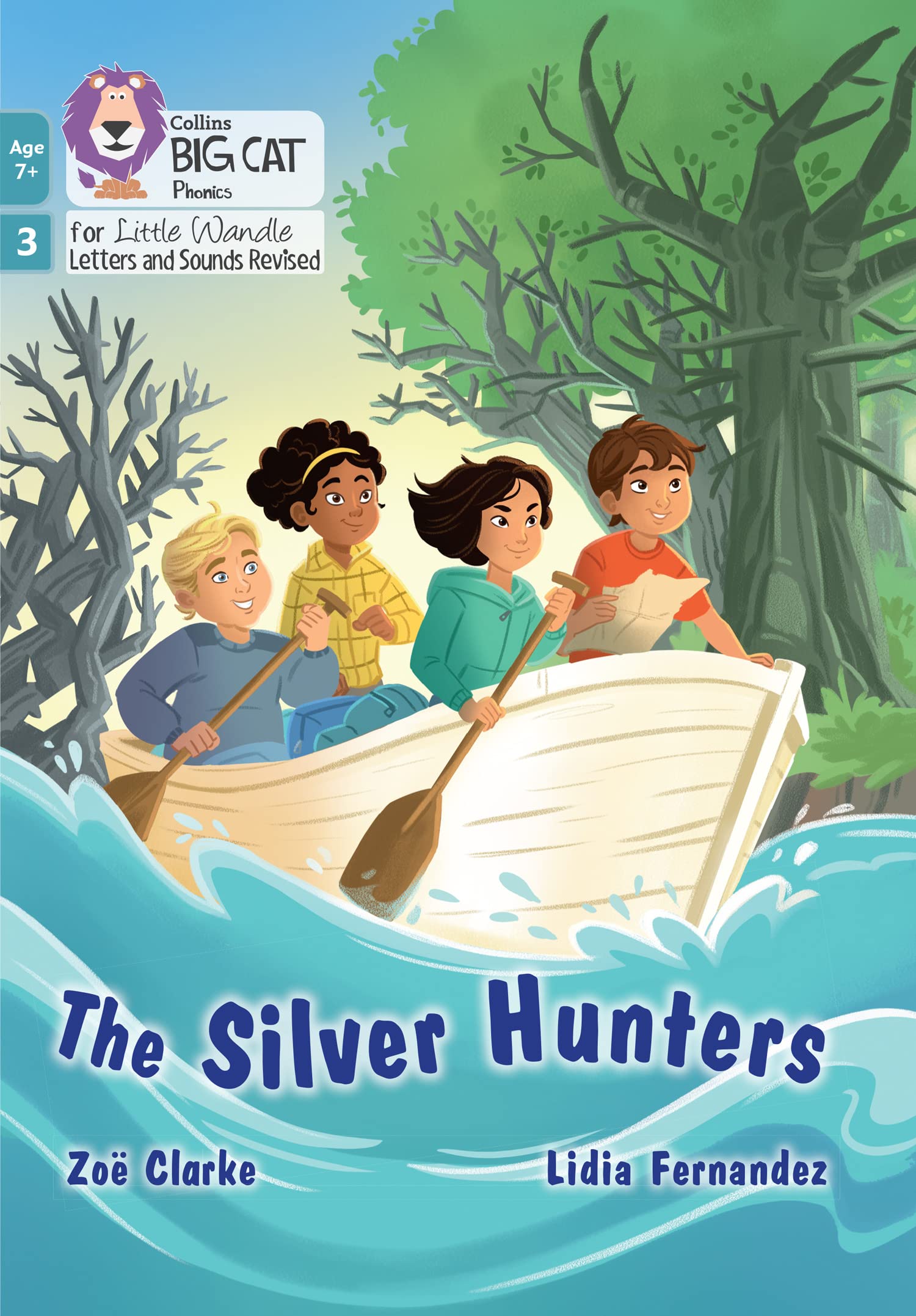 The Silver Hunters: Phase 3 Set 1 (Big Cat Phon. Clarke, Fernandez, Cat**