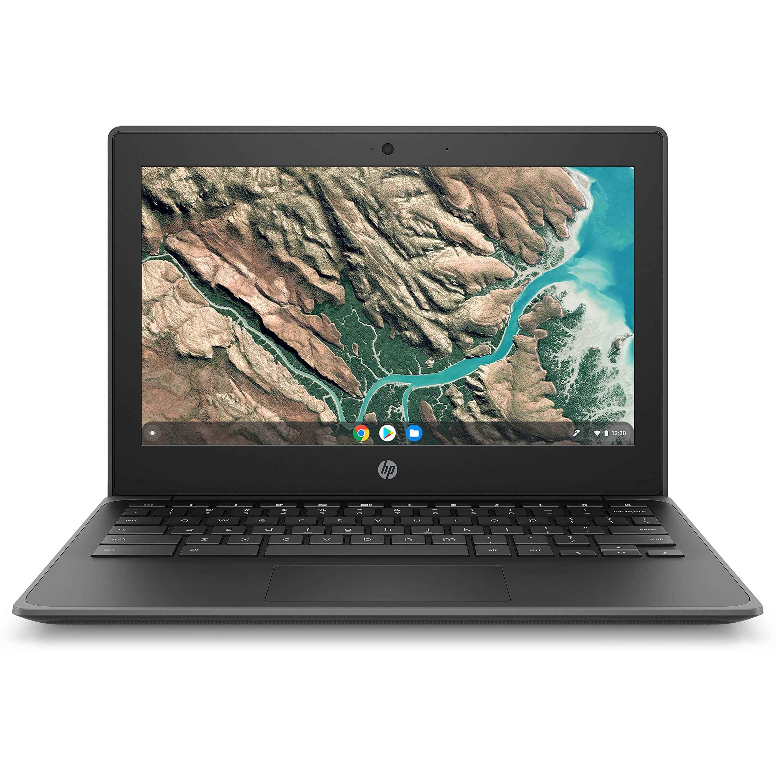 HP Chromebook 11 G8 - Education Edition - Celeron N4020 / 1.1 GHz - Chrome OS 64-4 GB RAM - 16 GB eMMC - 11.6" 1366 x 768 (HD) - UHD Graphics 600 - Wi-Fi 5, Bluetooth - kbd: UK (Renewed)