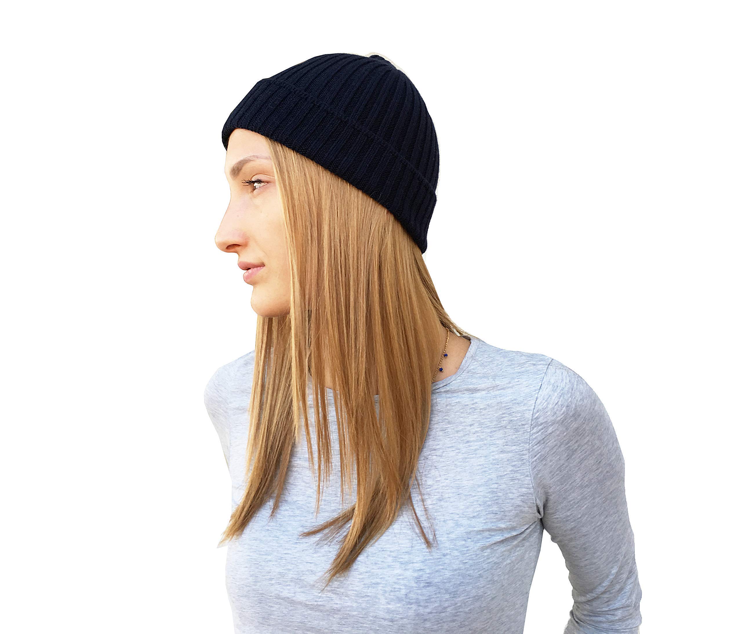 Berretto Donna Invernale Cashmere 100% Beige