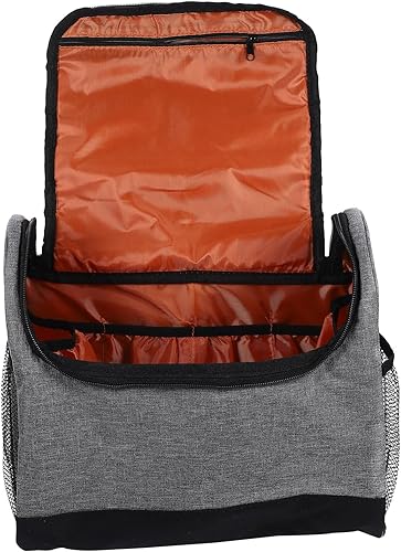 Bolsa de viaje para barman con compartimento acolchado, bolsa de herramientas de barra duradera, bolsa de hombro con asa para el hogar, interior,