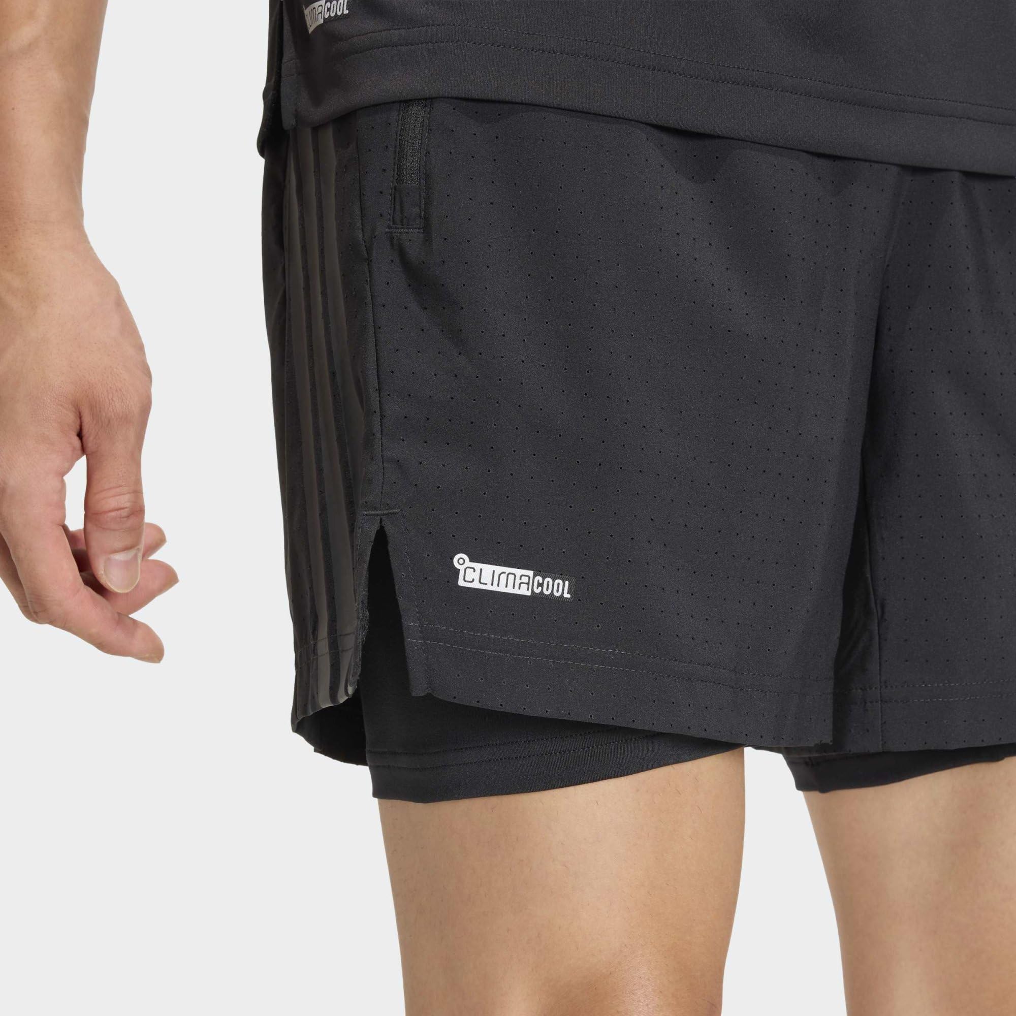 adidas Men's TECH Essentials Workout 2in1 Shorts