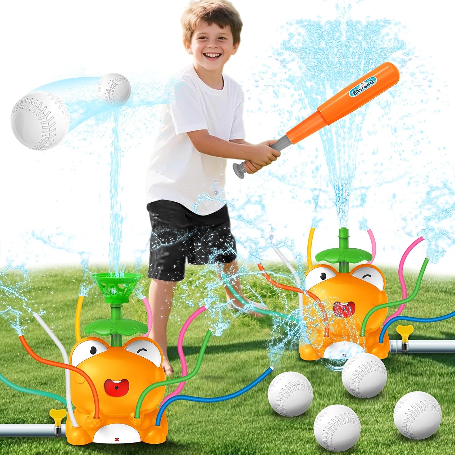Frog Baseball Water Toy