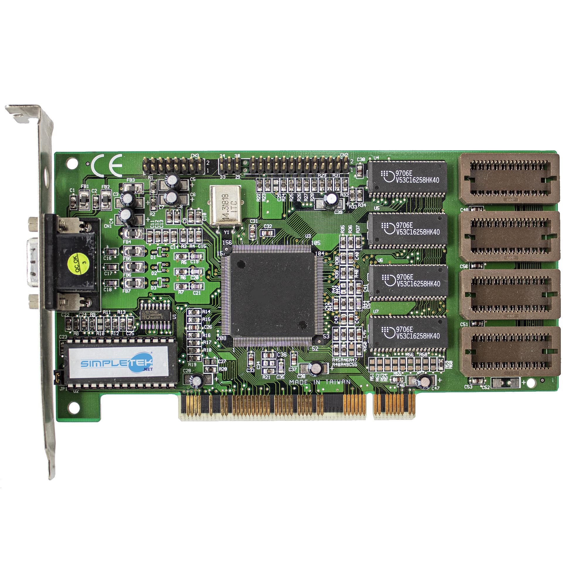 Tarjeta gráfica de 2 MB PCI 32 bits VGA D-Sub compatible con Windows 95 reacondicionada 6