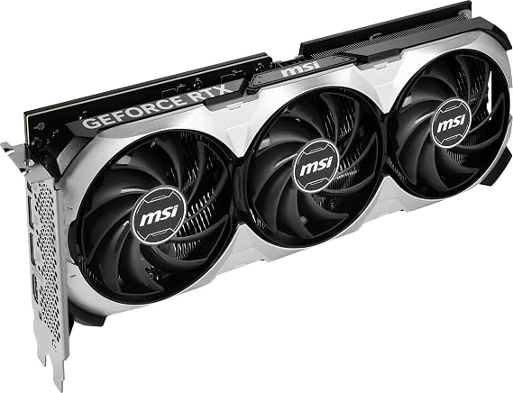 MSI Gaming GeForce RTX 4070 12GB GDRR6X Extreme Clock: 2520 MHz 192-Bit HDMI/DP Nvlink TORX Fan 4.0 Ada Lovelace Architecture Graphics Card (RTX 4070 Ventus 3X 12G OC)